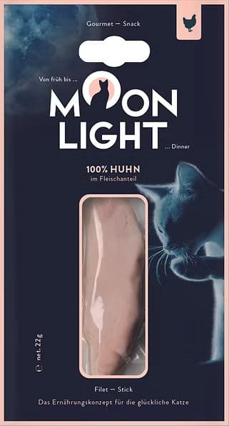 MOONLIGHT Dinner Kycklingfilé - godbit för katter - 22 g