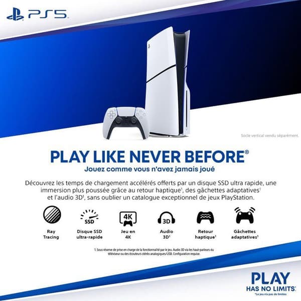 PlayStation 5-konsol - Standardudgave (slank model)