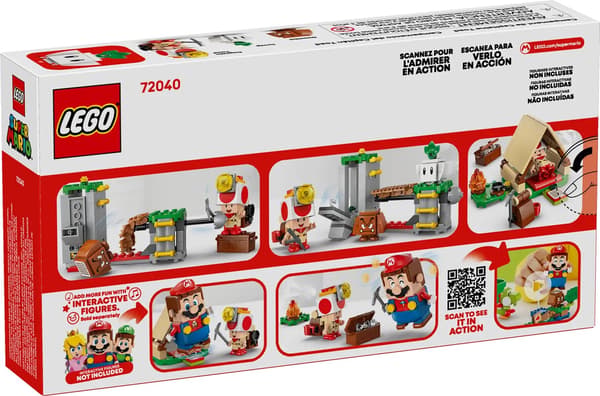 LEGO SUPER MARIO 72040 Kapteeni Toadin leiri