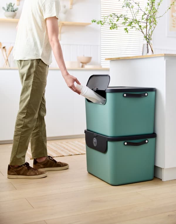 Rotho Albula Jätteenerotin 55L Mistletoe Green