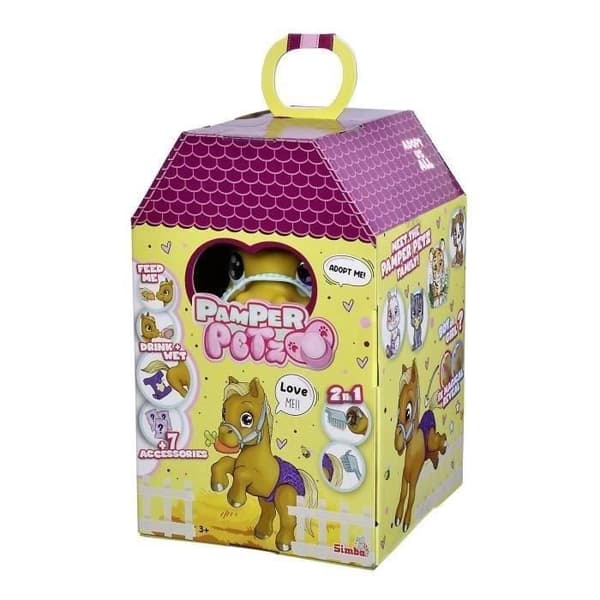 Pamper Petz Pony Interaktiv Ponyfigur + Tilbehør til bleegang