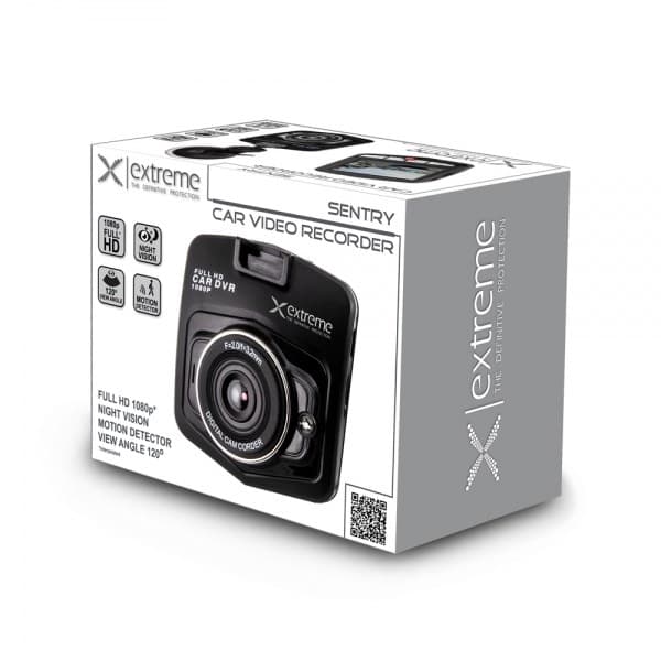 Esperanza XDR102 dashcam Full HD Batteri, USB Svart