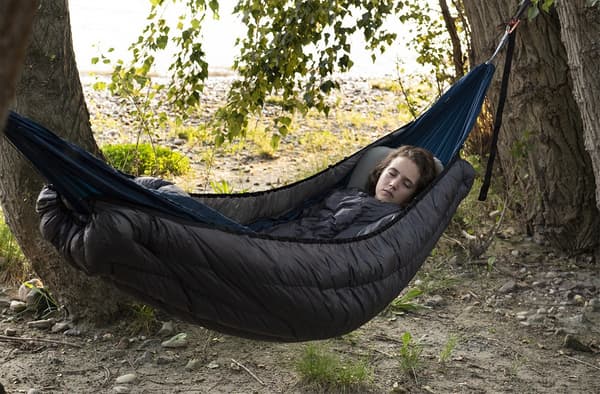 Cocoon Hammock Underquilt, tempestgrå/silverbird