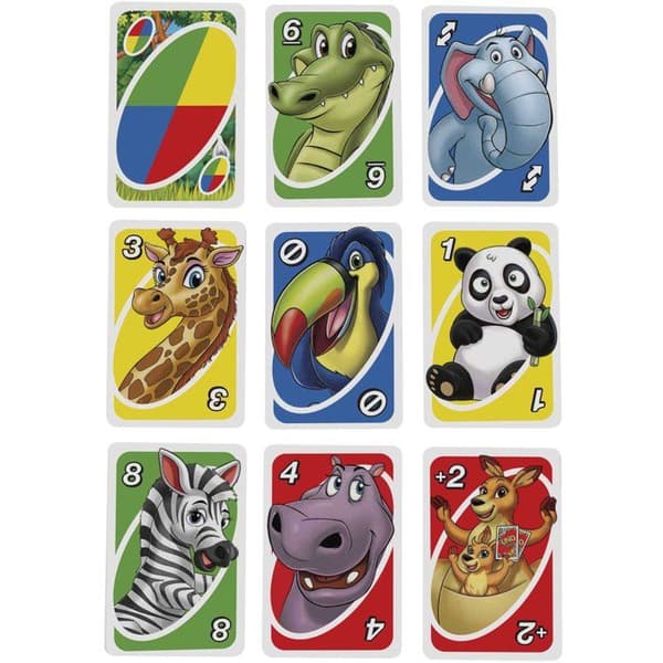 UNO Junior - 52456 - Lautapeli - 3 vuotta ja +