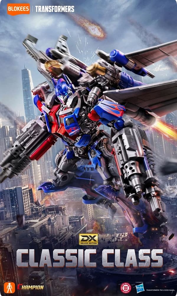BLOKEES TRANSFORMERS CLASSIC KLASS 21 - JETVINGE OPTIMUS PRIME