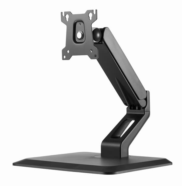 Gembird MS-D1ST-01 Bevægeligt bordstativ med touchscreen, 17"-32", sort