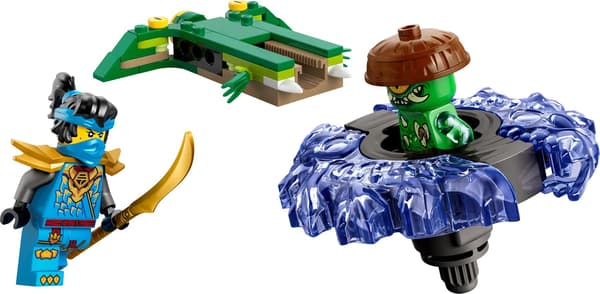 LEGO NINJAGO 71849 Nya vs. Elemental Monster Spinner