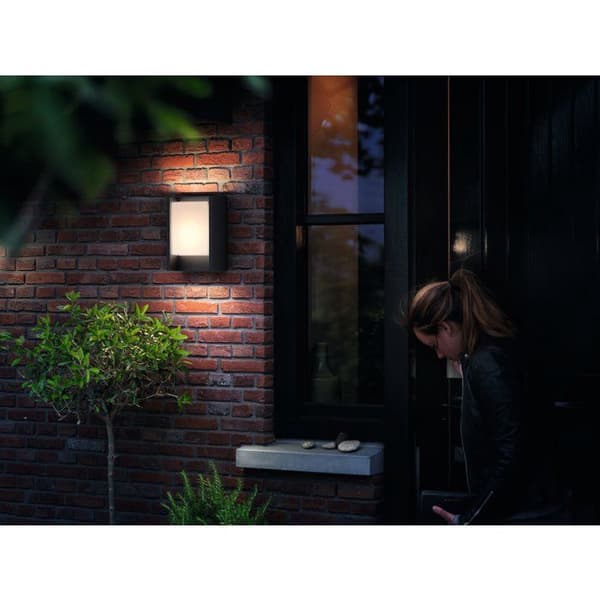 PHILIPS Arbor ulkoseinävalaisin 1x6W 230V - Antrasiitti