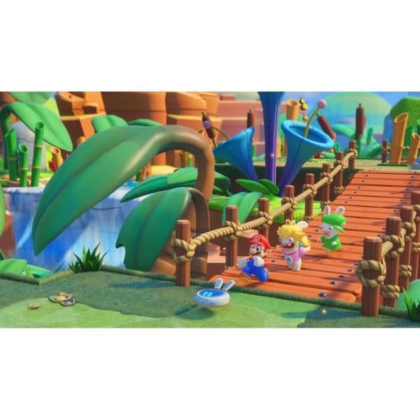 Mario + The Raving Rabbids Kingdom Battle-spil Switch