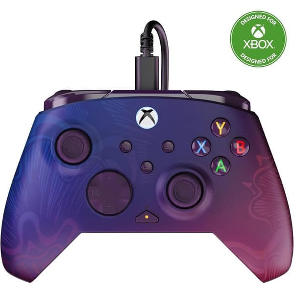 Gamepad - Xbox - Rematch Advanced - Trådbunden - Lila Gradient - PC-kompatibel - Turtle Beach