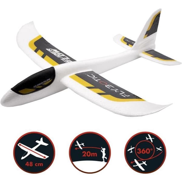 Glider - SILVERLIT - GLIDER FLOW - 50 cm - Öglor - För barn från 5 år