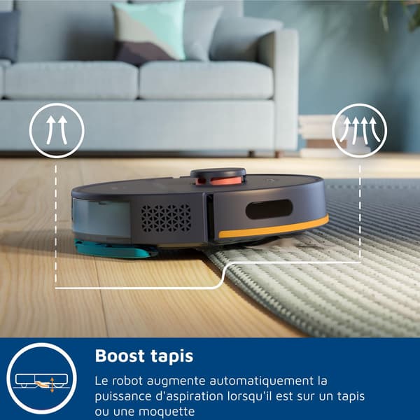 Robotstøvsuger - PHILIPS XU2000/15 - Effekt 6000 Pa - Lasernavigation