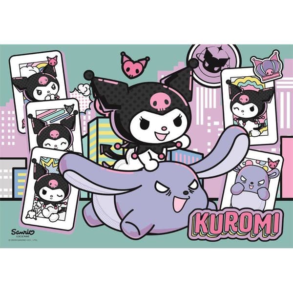 CLEMENTONI - 104-bitars pussel - Kuromi - 25028