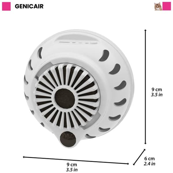 FERPLAST Genicair - automatisk ventilator til kattebakke