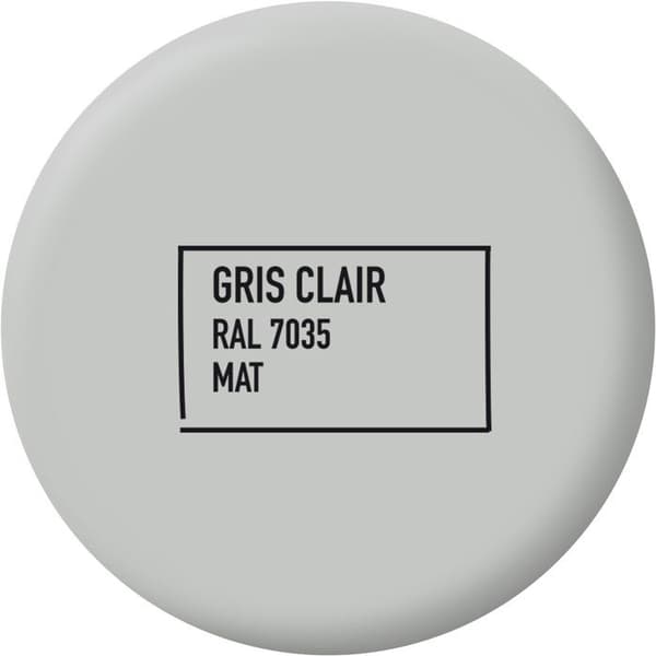 Monikäyttömaali - Vaaleanharmaa - RAL 7035 - Matta - Ripolin - 2L