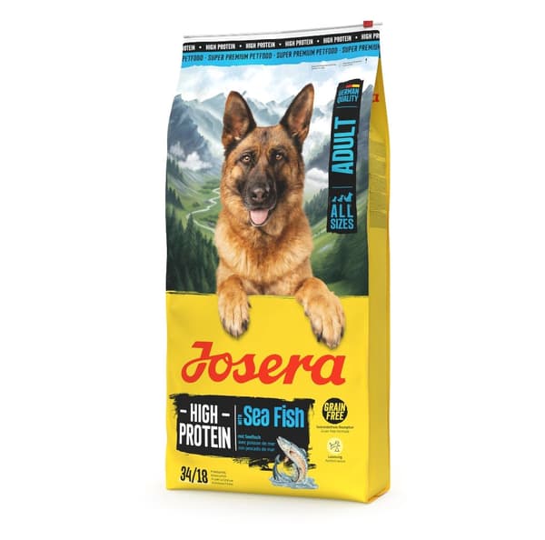 JOSERA High Protein Sea Fish - torrfoder för hundar - 12,5 kg