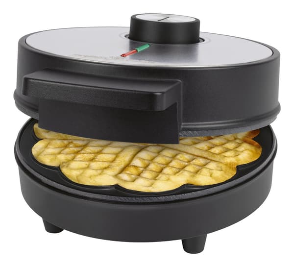ProfiCook PC-WA 1314 5 vafler 1200 W Sort, Rustfrit stål