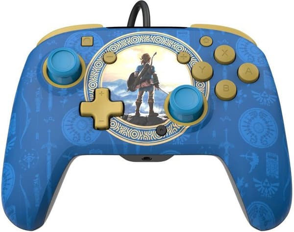Gamepad - Nintendo - Zelda - Kablet - Limited Edition - Blå