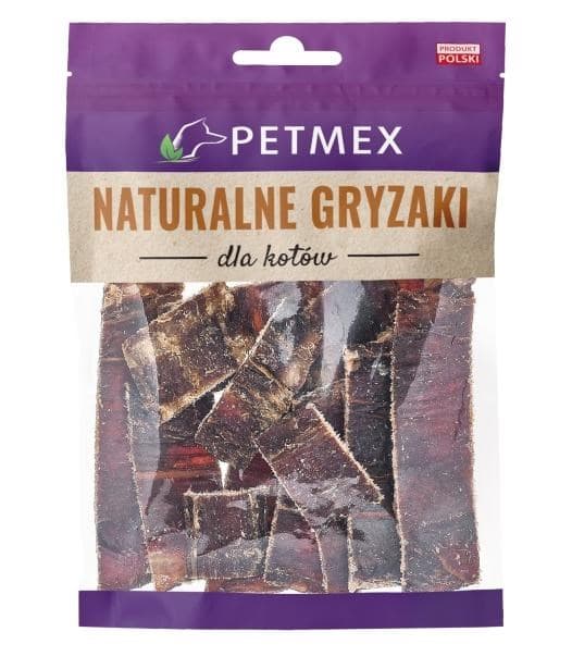 PETMEX Nötköttsstrimlor - kattgodis - 40g
