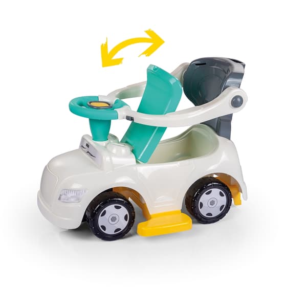Dolu Step Car 4-i-1 Voksevogn med Vippesæde