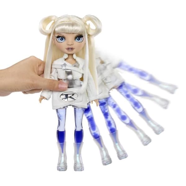 Rainbow High Sparkle & Shine Pop -kimallusvoide - valkoinen