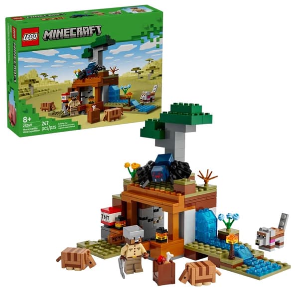 LEGO MINECRAFT 21269 Bæltedyrsmineekspeditionen