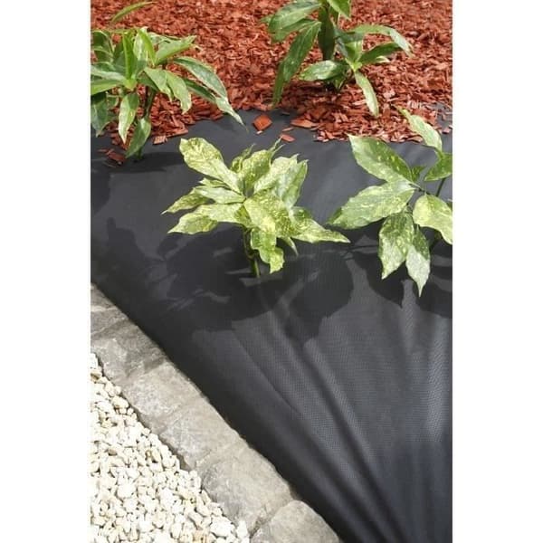 Mulchdække - sort 50 g / m² - 1x10 m