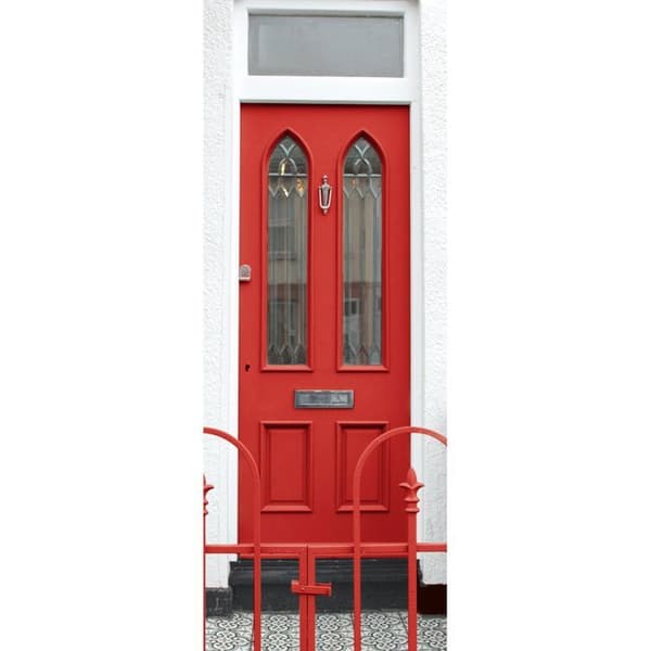 Multifunktionsfärg - Chili röd - RAL 3000 - Matt - Ripolin - 2L