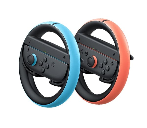 Nintendo Joy-Con 2-hjuls ratsæt 2 stk. Blå, Rød