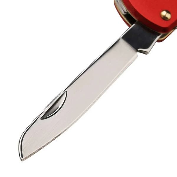 NexTool Mini Fickkniv NE0142 4-i-1 röd