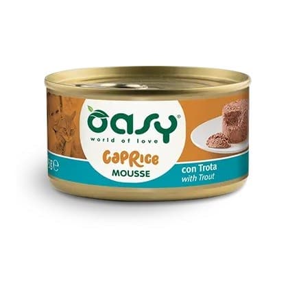OASY Caprice Mousse Ørred - vådfoder til katte - 85 g