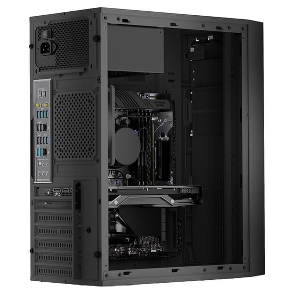 LOGIC CASE J23 PRO USB-C MUSTA