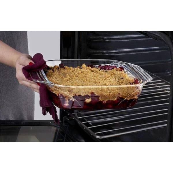 Firkantet bagefad - PYREX - Lad os dele - 29 x 23 cm - Glas