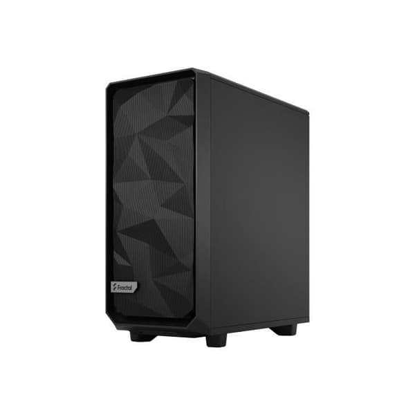 FRACTAL DESIGN - PC Meshify 2 Compact -kotelo, musta karkaistu lasipaneeli, vaalea sävy