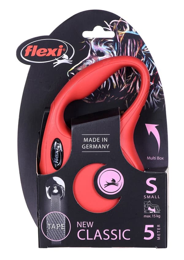 FLEXI New Classic S - udtrækkelig line - 5 m