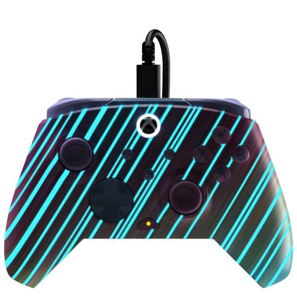 Turtle Beach Rematch Advanced Cotton Candy-controller med kabel til Xbox Series XS, Xbox One og PC