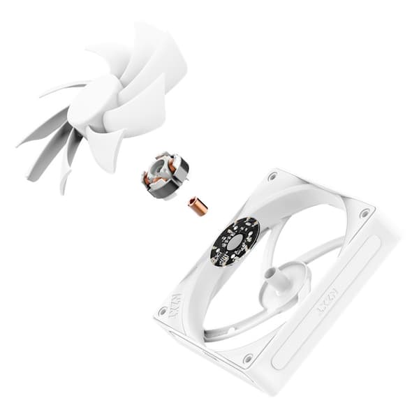 NZXT RF-Q12SF-W2 datorkylsystem Datorchassi Fläkt 12 cm Vit 1 st