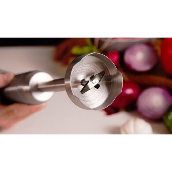 Stavblender - CECOTEC - Power Neutron - 1100 W - 4 knive - 800 ml glaskande - Sort/rustfrit stål