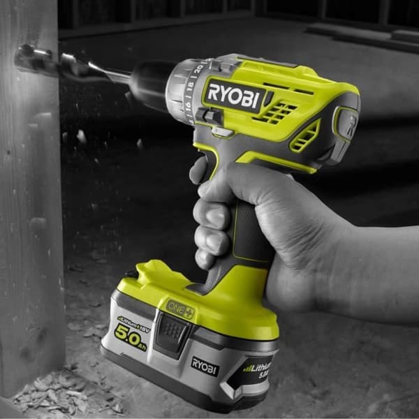 RYOBI sladdlös borrmaskin - 18V 2Ah