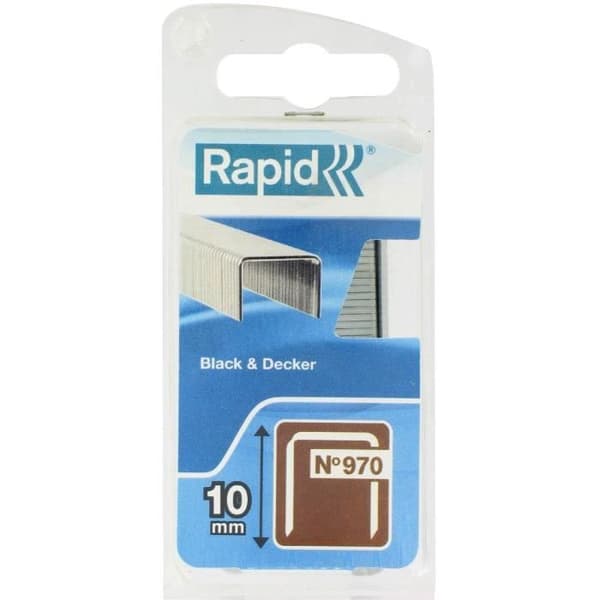 RAPID Galvaniserede hæfteklammer - Fladtråd - Nr. 970/10 mm