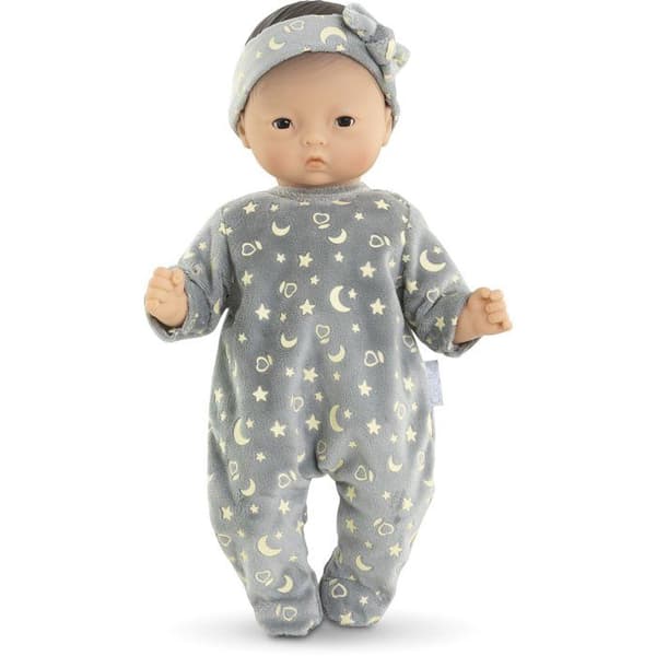 Pyjamas - Corolle - Lyser i mørket - 30 cm - Blød - Fosforescerende
