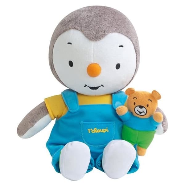 Jemini T'choupi 30 cm med bamse