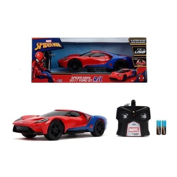 JADA - Marvel Spider-Man RC 1/16 Ford GT - Alder 6+