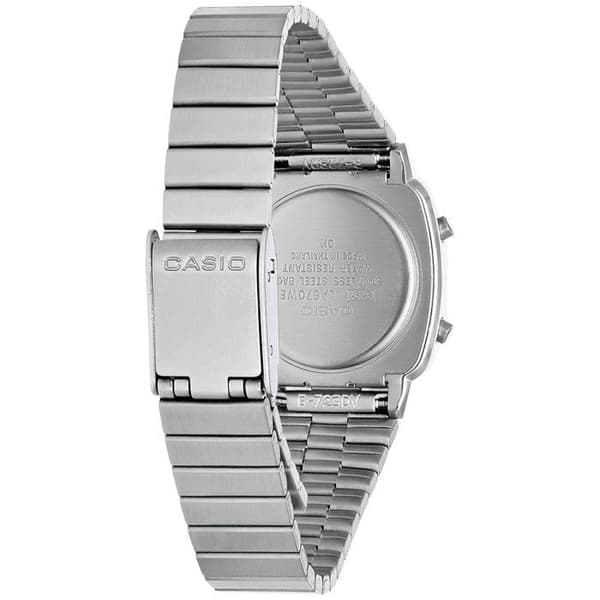 Klocka - CASIO - LA670WEA - Unisex - Rosa - Kvarts - Digital