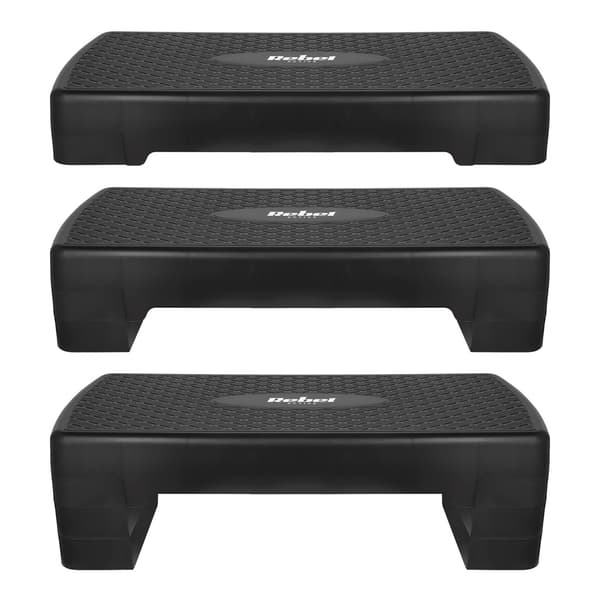 REBEL ACTIVE Fitness Step 3 Niveauer Sort
