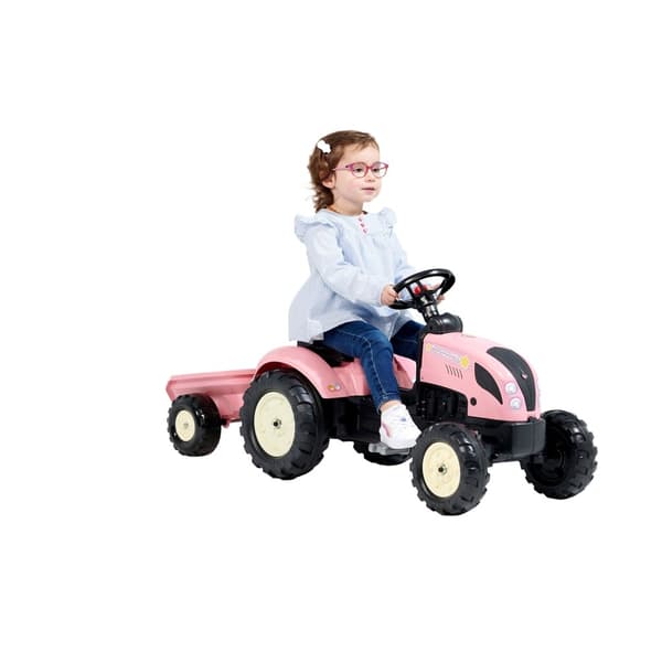 Falk Traktor Country Farmer Set Rosa 2+