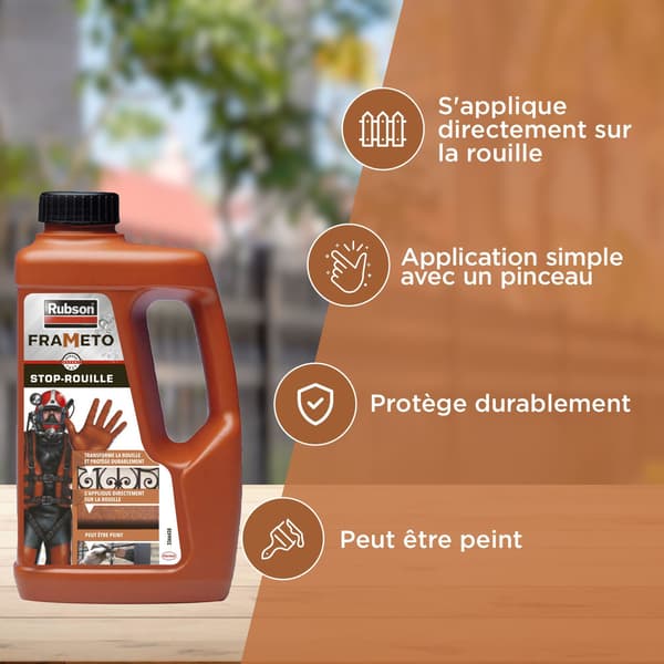 RUBSON Frameto Rostskyddsbehandling Burk 1 liter
