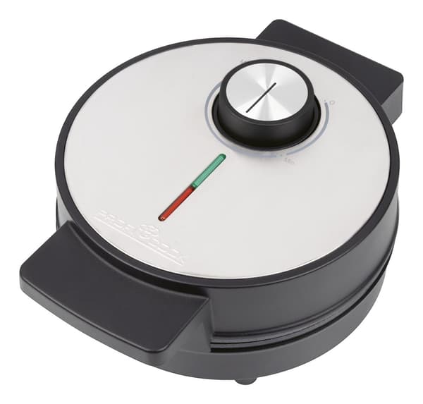 ProfiCook PC-WA 1314 5 vafler 1200 W Sort, Rustfrit stål