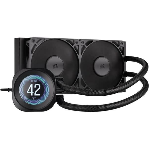 CORSAIR - NAUTILUS 240 LCD - PC-køling - 240 mm radiator - væskekøler til CPU