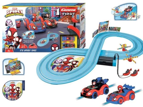 Carrera Spidey-bana – Det är dags för spindelväskan! 2,4 m